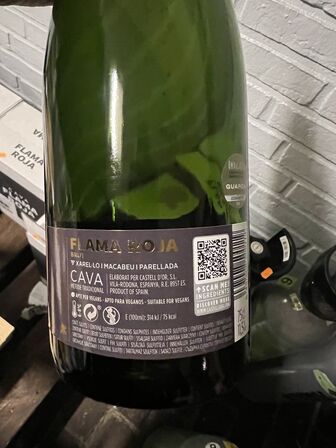 6 fl. FLAMA ROJA - CAVA 