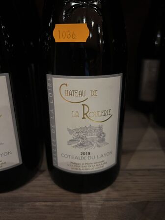 6 fl. CHATEAU DE LA ROULERIE - COTEAUX DU LAYON 2018