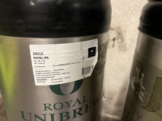 2 fustager 20L ROYAL IPA