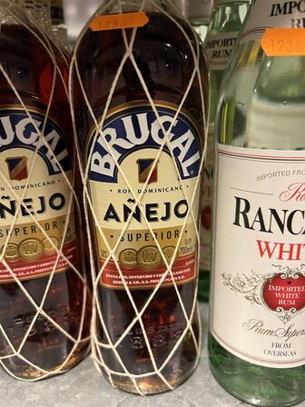 10 fl. OPALINE vodka, BRUGAL rom & RANCADO rom