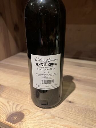 6 fl. CASTELLO DI SPESSA RIBOLLA GIALLA 2017