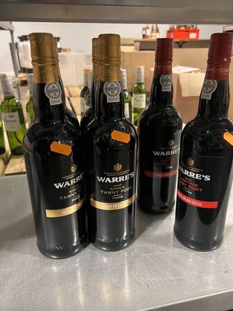 6 fl. WARRE'S portvin