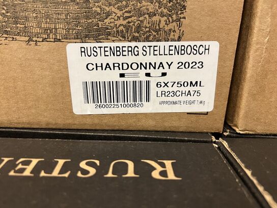 6 fl. RUSTENBERG STELLENBOSCH - CHARDONNAY 2022