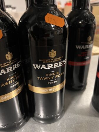 6 fl. WARRE'S portvin