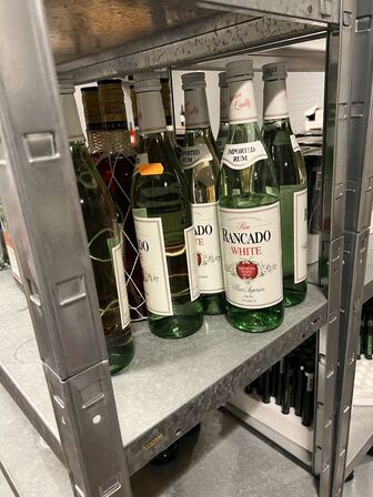 10 fl. OPALINE vodka, BRUGAL rom & RANCADO rom