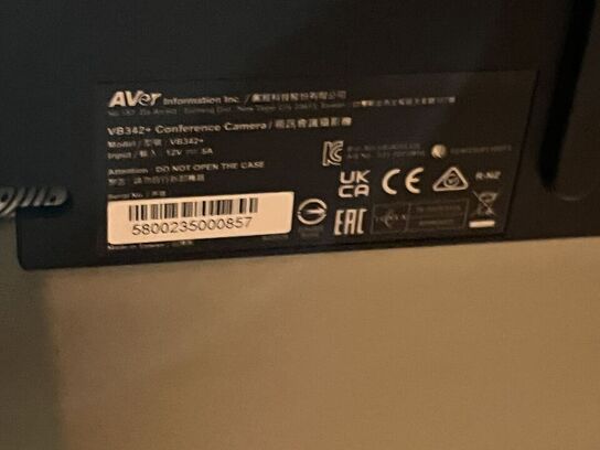 65" LG 65UT640S0ZA TV m. Aver VB342 konferencesystem