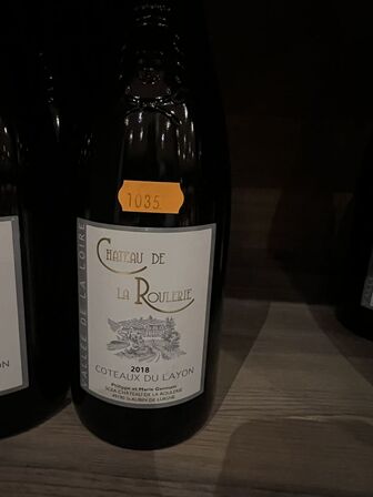 6 fl. CHATEAU DE LA ROULERIE - COTEAUX DU LAYON 2018