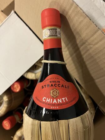 12 fl. GUILIO STRACCALI - CHIANTI 2015