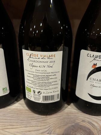 3 fl. CLAUDE VIALADE - CHARDONNAY 2018