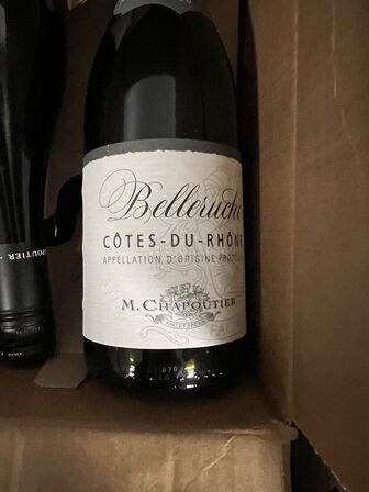 6 fl. M. CHAPOUTIER - COTES DU RHONE 2020