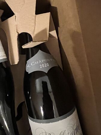 6 fl. M. CHAPOUTIER - COTES DU RHONE 2020