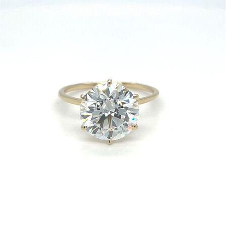 4.00 ct. Solitaire ring med IGI-certificeret lab-grown diamant