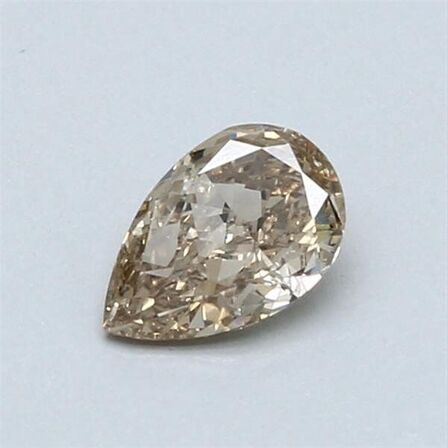 Løs naturlig fancy farvet diamant – 0.55 ct Pear Brilliant