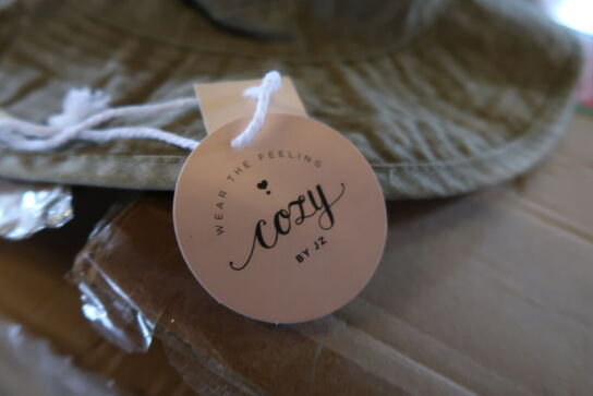 100 stk. Cozy By JZ Safari hatte - Olive Green