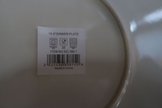 48 stk. Tallerkner - 27 cm