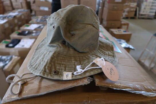 100 stk. Cozy By JZ Safari hatte - Olive Green