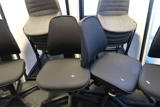 2 stk. kontorstole KINNARPS