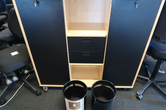 4 stk. reoler/skabe HOLMRIIS