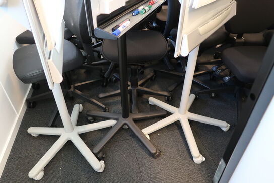 3 stk. whiteboard på stativ