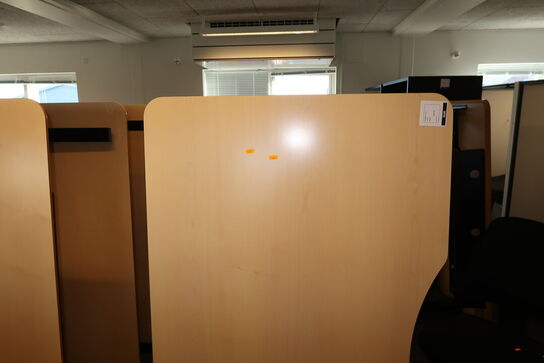 6 stk. el. hæve/sænke skriveborde 