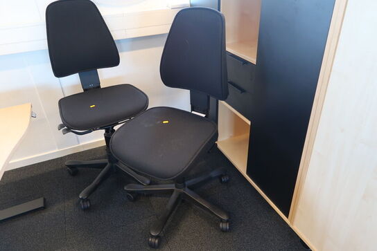 2 stk. kontorstole KINNARPS