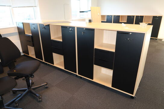 3 stk. reoler/skabe HOLMRIIS