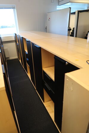 4 stk. reoler/skabe HOLMRIIS