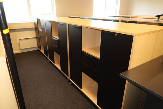 3 stk. reoler/skabe HOLMRIIS