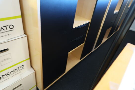 3 stk. reoler/skabe HOLMRIIS