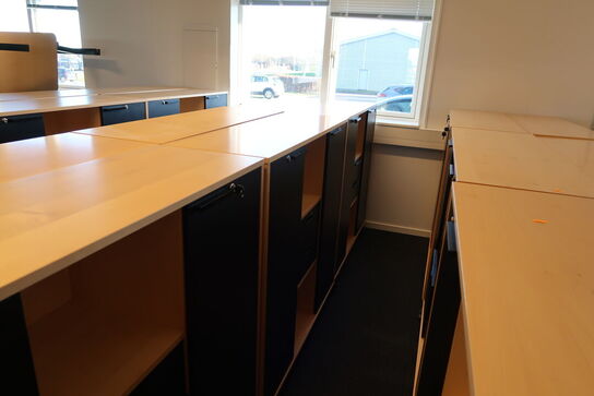 3 stk. reoler/skabe HOLMRIIS