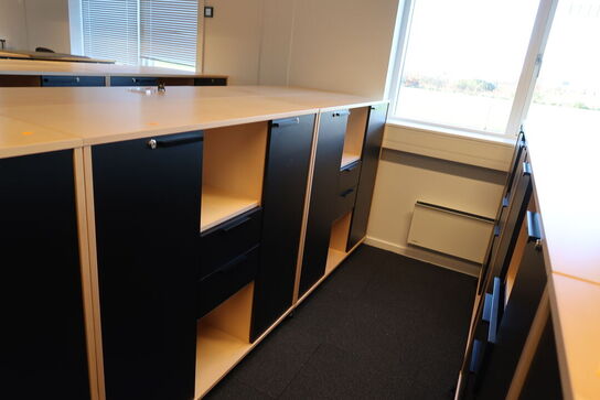 3 stk. reoler/skabe HOLMRIIS