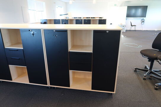 3 stk. reoler/skabe HOLMRIIS