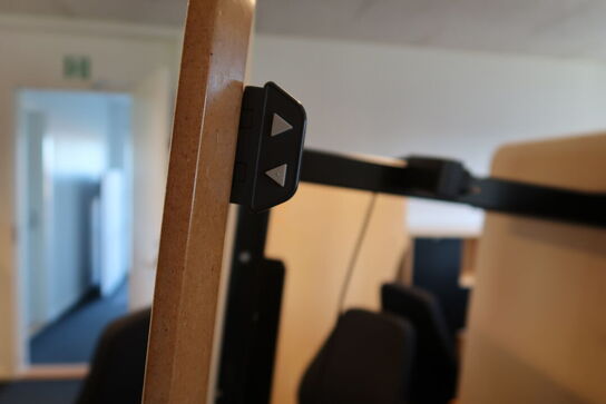 5 stk. el. hæve/sænke skriveborde 