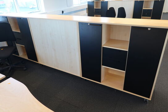 3 stk. reoler/skabe HOLMRIIS