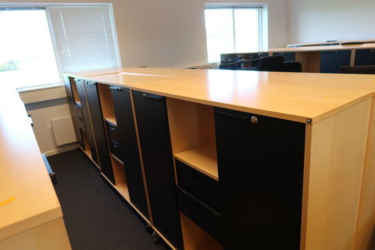 3 stk. reoler/skabe HOLMRIIS