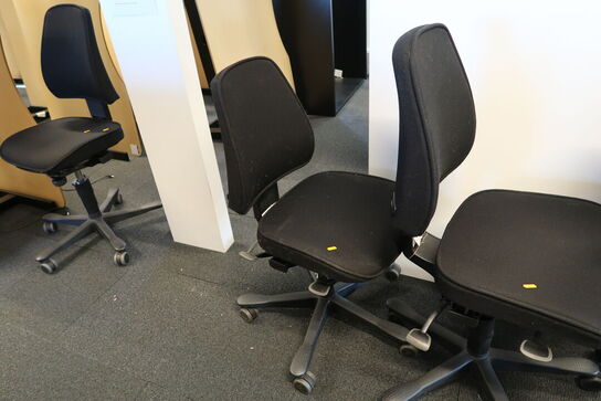 3 stk. kontorstole KINNARPS