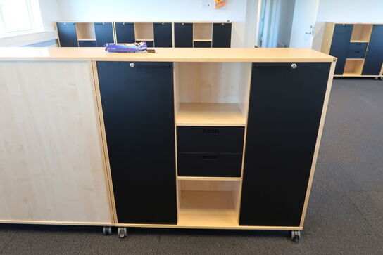 3 stk. reoler/skabe HOLMRIIS