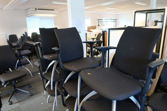 9 stk. mødestole HÅG H05 Comm