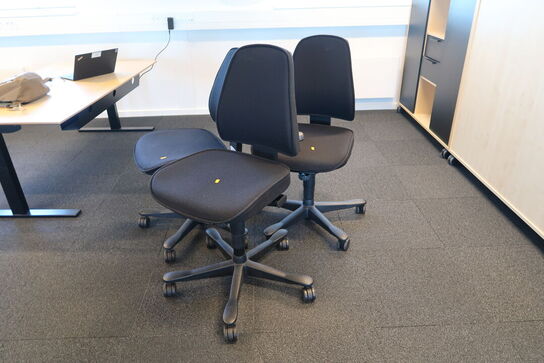 3 stk. kontorstole KINNARPS