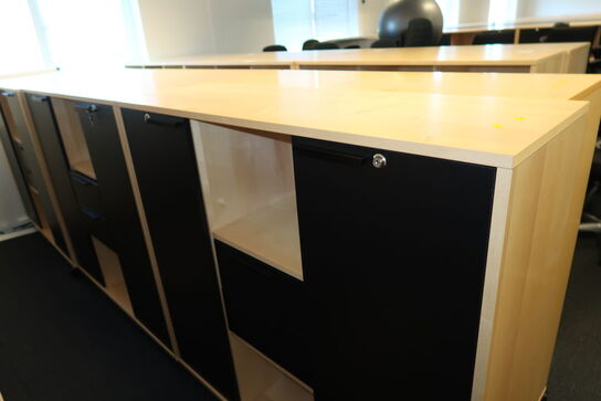 3 stk. reoler/skabe HOLMRIIS