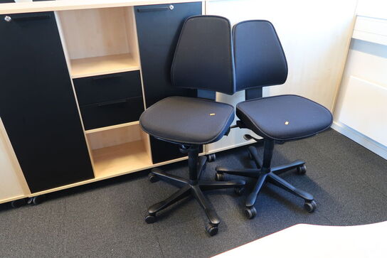 2 stk. kontorstole KINNARPS