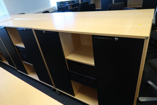 3 stk. reoler/skabe HOLMRIIS