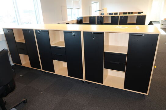 3 stk. reoler/skabe HOLMRIIS