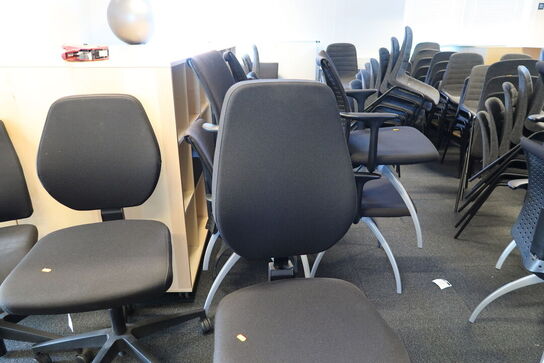 3 stk. kontorstole DAARBEK DESIGN