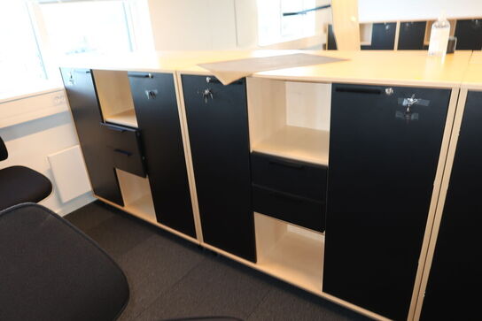 3 stk. reoler/skabe HOLMRIIS