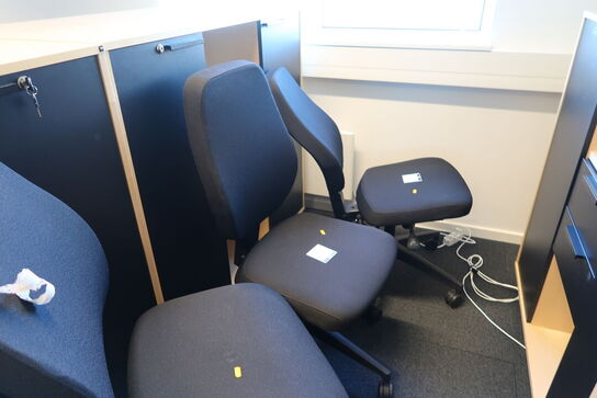 4 stk. kontorstole DAARBEK DESIGN