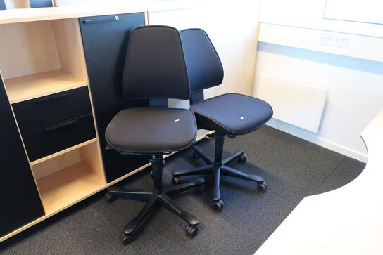 2 stk. kontorstole KINNARPS