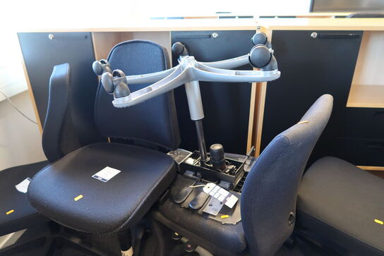 2 stk. kontorstole HÅG H04 Credo