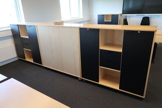 3 stk. reoler/skabe HOLMRIIS