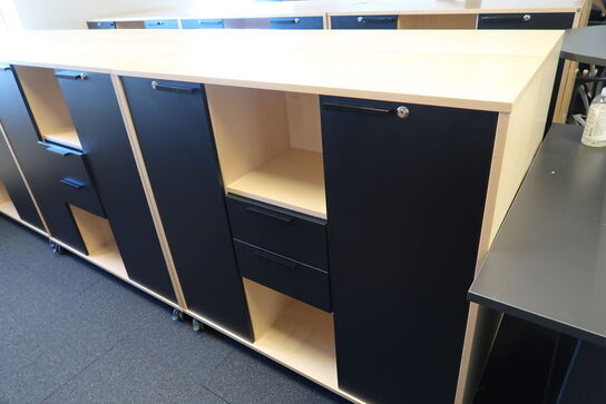 3 stk. reoler/skabe HOLMRIIS